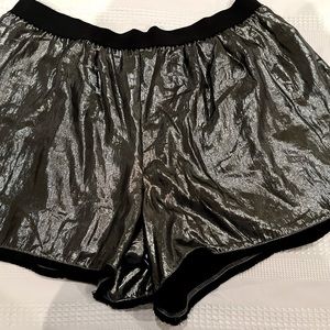 Bcbg MAXAZRIA metallic shorts